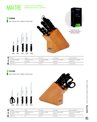 SET FACAS MAITRE Arcos