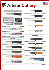 FACAS CLASSIC,LITTORAL,SHARK LINERLOCK ArtisanCutlery