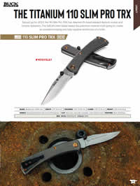 NAVALHAS TITANIUM 110 SLIM PRO TRX Buck