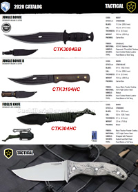 FACAS TATICAS JUNGLE BOWIE FIDELIS Condor