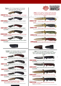 FACAS PEQUENO SERENGETI RAIDER CHLEF DawsonKnives