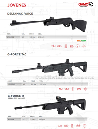 CARABINAS AR COMPRIMIDO 013 Gamo