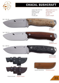 FACAS CHACAL BUSHCRAFT JV CDA