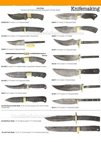 LMINAS PARA FACAS DAMASCO 8 KnifeMaking