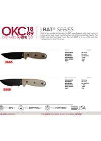 TAKTISCHE MESSER RAT SERIES Ontario