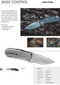 NAVALHA DE CAA 3605F CONTROL RealSteel