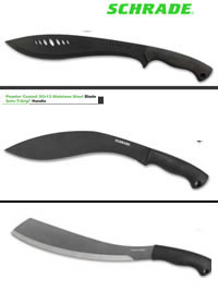  KUKRI, GURKHA, PARANG SMACHETEN Schrade