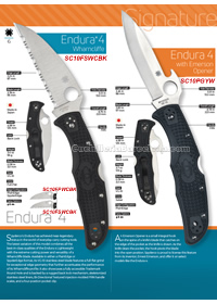 NAVALHAS TATICAS ENDURA 4 Spyderco