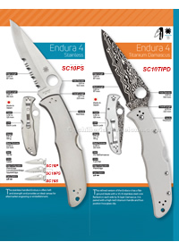 NAVALHAS TATICAS ENDURA 4 Spyderco