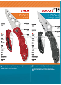 NAVALHAS TATICAS DELICA 4 Spyderco