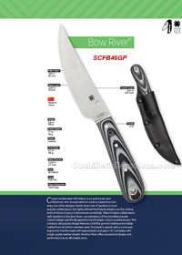 FACA DE SOBREVIVENCIA BOW RIVER  Spyderco