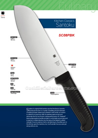 FACAS DE COZINHA SANTOKU Spyderco