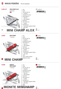 FACAS MULTIUSOS MINI CHAMP Victorinox