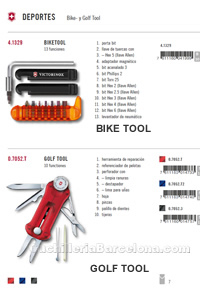 MULTITOOLS DE ESPORTES BIKETOOL GOLFTOOL Victorinox