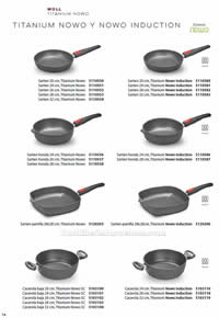 FRIGDEIRAS TITANIUM Y NOWO INDUCTION Woll