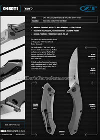 NAVALHAS TATICAS 0460TI FLIPPER ZeroTolerance